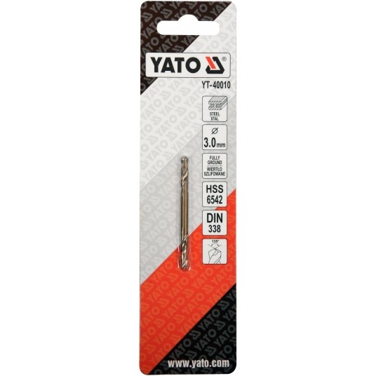 WIERTŁO DO METALU DWUSTRONNE 3,0MM -zdjęcie numer 3