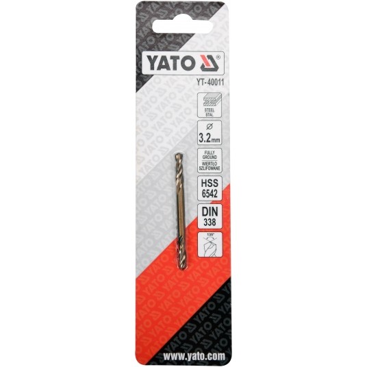 WIERTŁO DO METALU DWUSTRONNE 3,2MM -zdjęcie numer 3