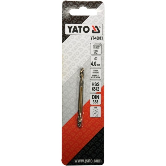 WIERTŁO DO METALU DWUSTRONNE 4,0MM -zdjęcie numer 3