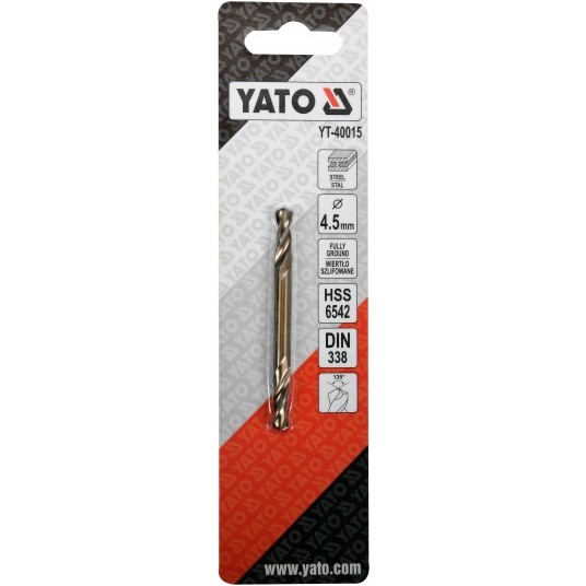 WIERTŁO DO METALU DWUSTRONNE 4,5MM -zdjęcie numer 3
