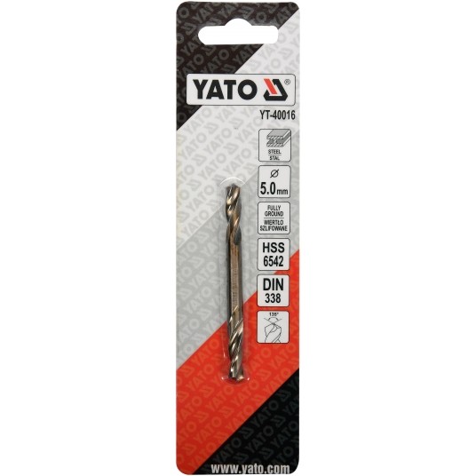 WIERTŁO DO METALU DWUSTRONNE 5,0MM -zdjęcie numer 3