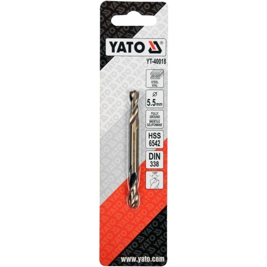 WIERTŁO DO METALU DWUSTRONNE 5,5MM -zdjęcie numer 3