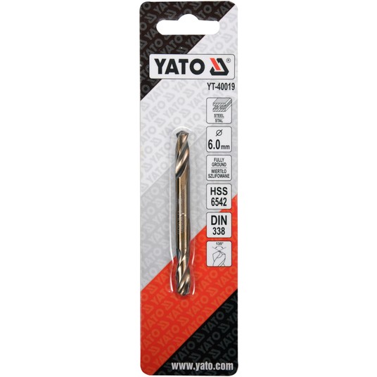 WIERTŁO DO METALU DWUSTRONNE 6,0MM -zdjęcie numer 3