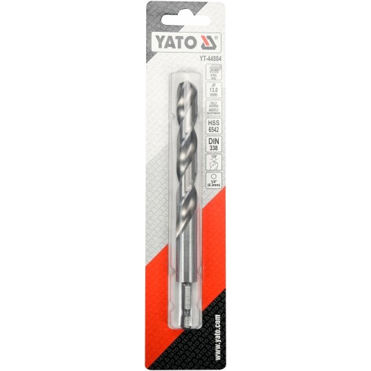 WIERTŁO DO METALU HSS 6542 13,0MM HEX -zdjęcie numer 3