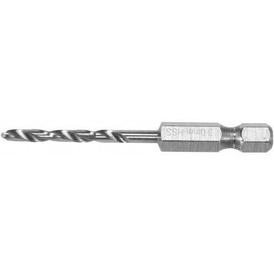 WIERTŁO DO METALU HSS 6542 3,0MM HEX -zdjęcie numer 1