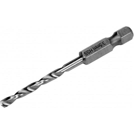 WIERTŁO DO METALU HSS 6542 3,5MM HEX -zdjęcie numer 2