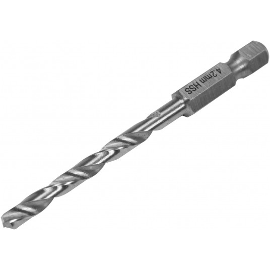 WIERTŁO DO METALU HSS 6542 4,2MM HEX -zdjęcie numer 2
