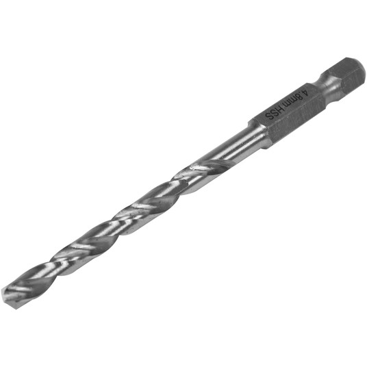 WIERTŁO DO METALU HSS 6542 4,8MM HEX -zdjęcie numer 2