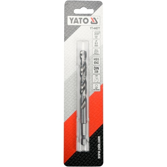 WIERTŁO DO METALU HSS 6542 8,5MM HEX -zdjęcie numer 3