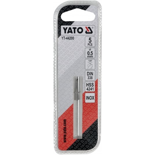 WIERTŁO DO METALU HSS PREMIUM 0,5MM 5SZ -zdjęcie numer 3