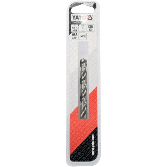 WIERTŁO DO METALU HSS PREMIUM 10,5MM -zdjęcie numer 3