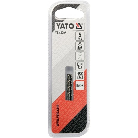 WIERTŁO DO METALU HSS PREMIUM 2,2MM 5SZT -zdjęcie numer 3