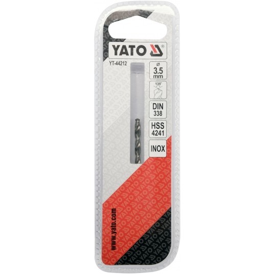 WIERTŁO DO METALU HSS PREMIUM 3,5MM -zdjęcie numer 3