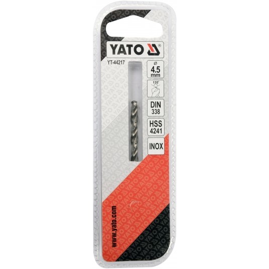 WIERTŁO DO METALU HSS PREMIUM 4,5MM -zdjęcie numer 3