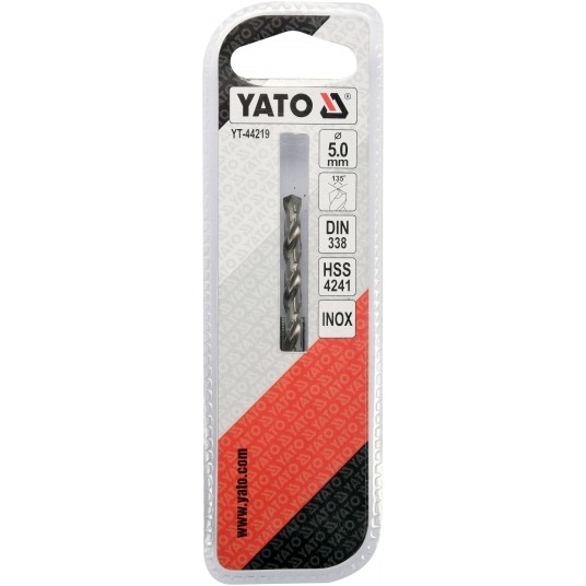 WIERTŁO DO METALU HSS PREMIUM 5,0MM -zdjęcie numer 3