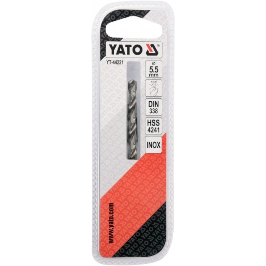 WIERTŁO DO METALU HSS PREMIUM 5,5MM -zdjęcie numer 3