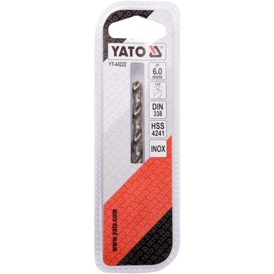 WIERTŁO DO METALU HSS PREMIUM 6,0MM -zdjęcie numer 3