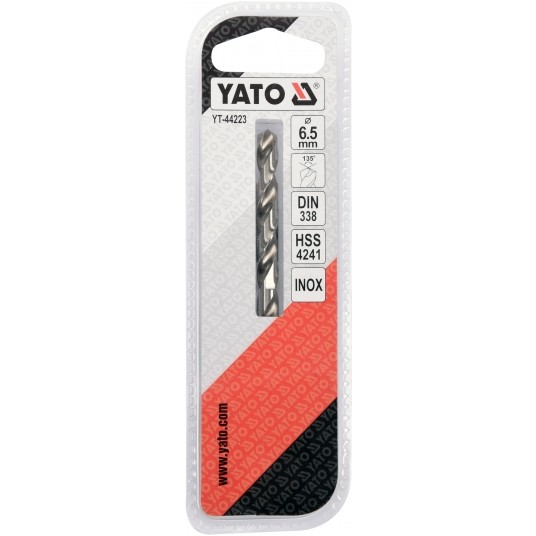 WIERTŁO DO METALU HSS PREMIUM 6,5MM -zdjęcie numer 3