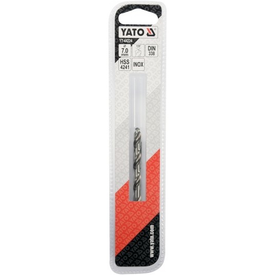WIERTŁO DO METALU HSS PREMIUM 7,0MM -zdjęcie numer 3