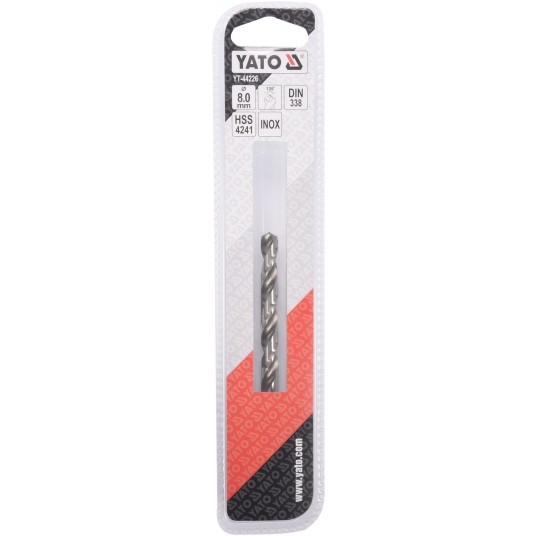 WIERTŁO DO METALU HSS PREMIUM 8,0MM -zdjęcie numer 3