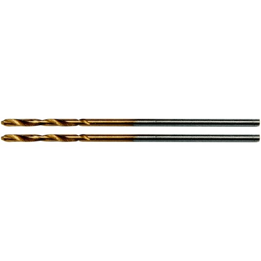 WIERTŁO DO METALU HSS-TiN 1 MM - 2 SZT -zdjęcie numer 1