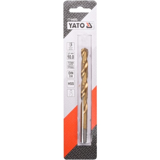 WIERTŁO DO METALU HSS-TiN 10 MM -zdjęcie numer 2