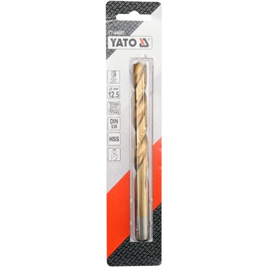 WIERTŁO DO METALU HSS-TiN 12,5 MM -zdjęcie numer 2