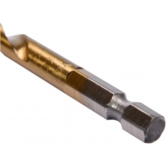 WIERTŁO DO METALU HSS-TiN 7,0MM HEX -zdjęcie numer 2