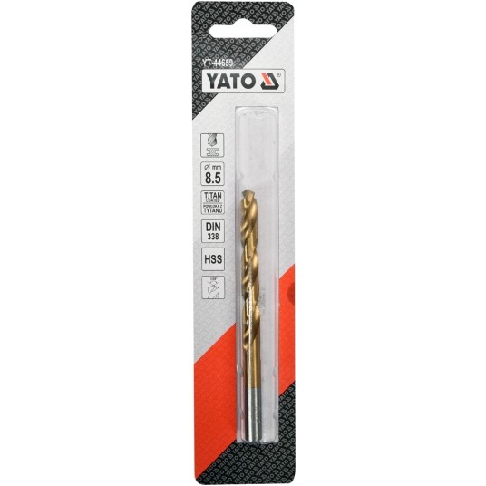 WIERTŁO DO METALU HSS-TiN 8,5 MM -zdjęcie numer 2