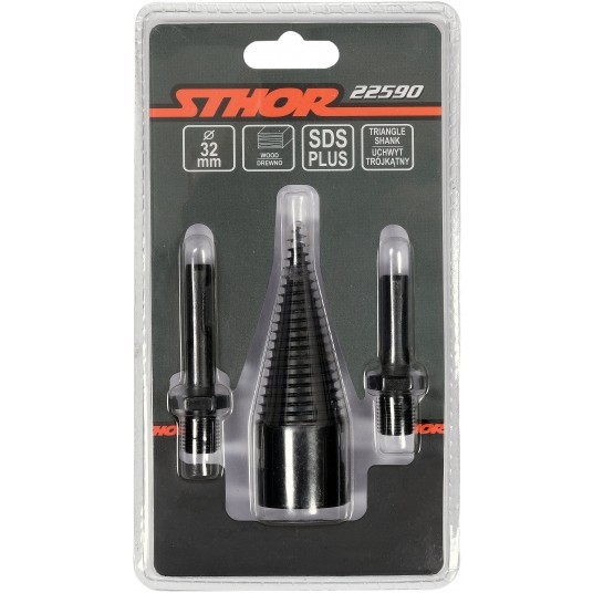 WIERTŁO DO ROZŁUPYWANIA DREWNA 32MM 3SZT -zdjęcie numer 3