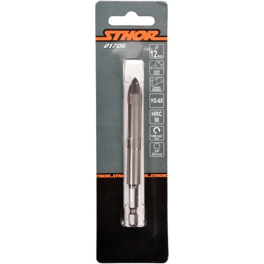 WIERTŁO DO SZKŁA I CERAMIKI 12MM HEX -zdjęcie numer 1