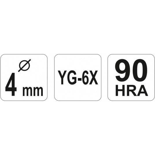 WIERTŁO DO SZKŁA I CERAMIKI 4MM -zdjęcie numer 1