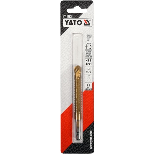 WIERTŁO FRE DO METALU 11,0MM HSS-TiN HEX -zdjęcie numer 3