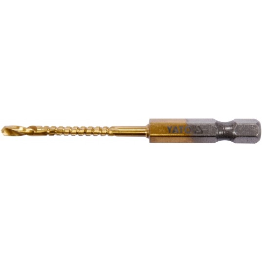 WIERTŁO FREZ DO METALU 3,0MM HSS-TiN HEX -zdjęcie numer 1