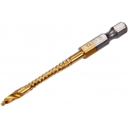 WIERTŁO FREZ DO METALU 4,0MM HSS-TiN HEX -zdjęcie numer 2
