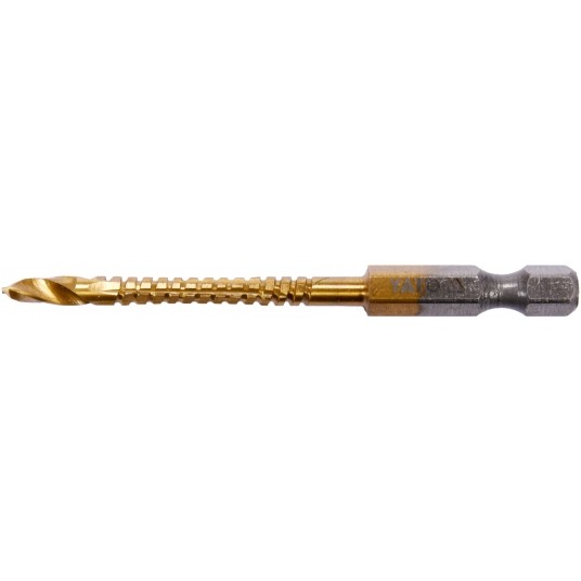 WIERTŁO FREZ DO METALU 4,0MM HSS-TiN HEX -zdjęcie numer 1