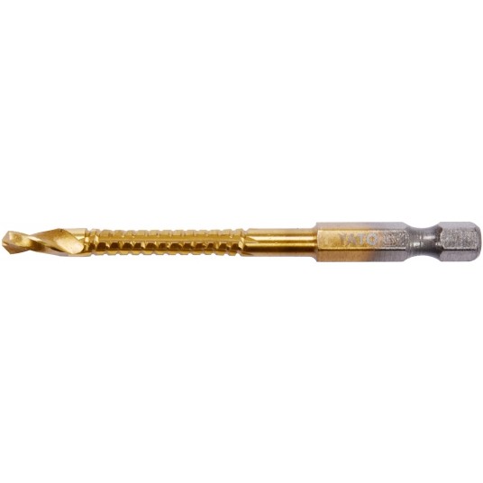 WIERTŁO FREZ DO METALU 5,0MM HSS-TiN HEX -zdjęcie numer 1