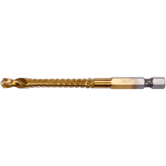 WIERTŁO FREZ DO METALU 6,5MM HSS-TiN HEX -zdjęcie numer 1