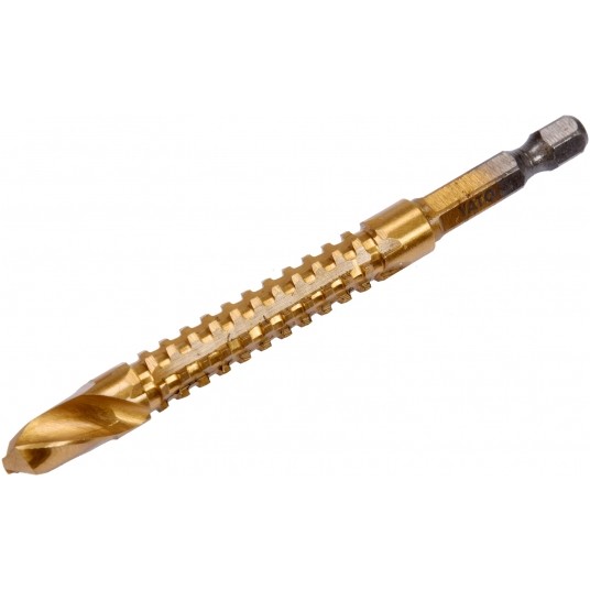WIERTŁO FREZ DO METALU 9,0MM HSS-TiN HEX -zdjęcie numer 2