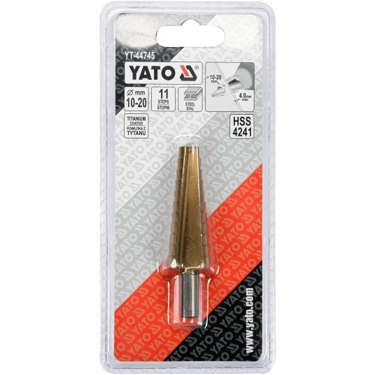 WIERTŁO STOPNIOWE 10-20MM -zdjęcie numer 3