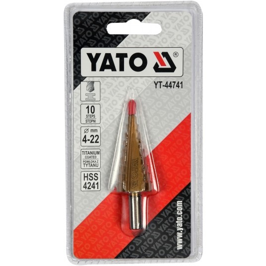 WIERTŁO STOPNIOWE 4-22MM -zdjęcie numer 6