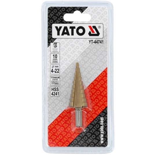 WIERTŁO STOPNIOWE 4-22MM -zdjęcie numer 4
