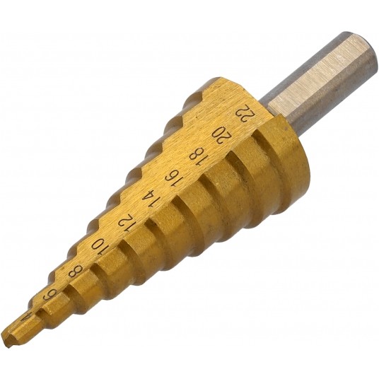 WIERTŁO STOPNIOWE 4-22MM -zdjęcie numer 2
