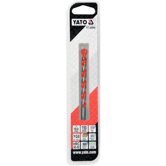 WIERTŁO UNIWERSALNE 10MM X 150MM -zdjęcie numer 2