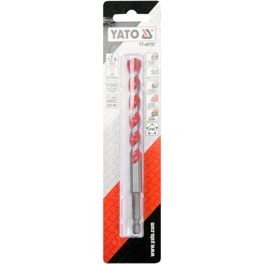 WIERTŁO UNIWERSALNE 12MM HEX -zdjęcie numer 3