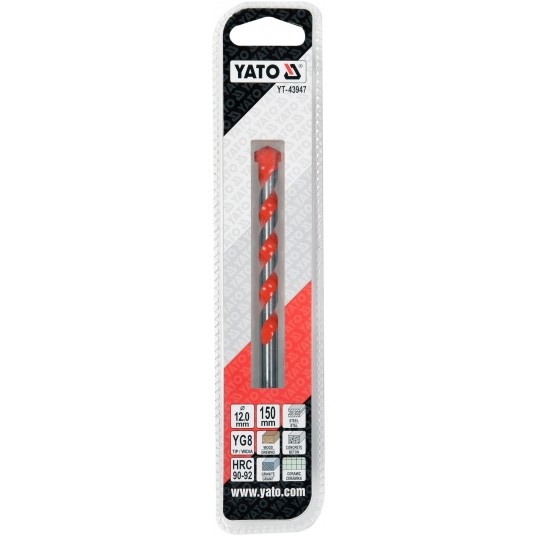WIERTŁO UNIWERSALNE 12MM X 150MM -zdjęcie numer 2