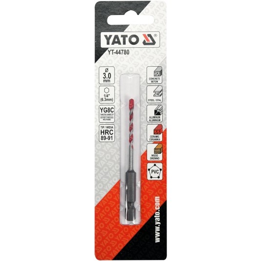 WIERTŁO UNIWERSALNE 3MM HEX -zdjęcie numer 3