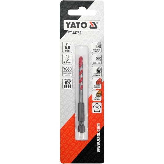 WIERTŁO UNIWERSALNE 5,0MM HEX -zdjęcie numer 3
