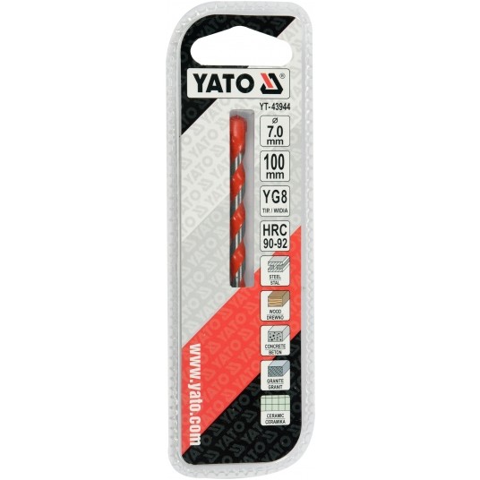WIERTŁO UNIWERSALNE 7MM X 100MM -zdjęcie numer 2