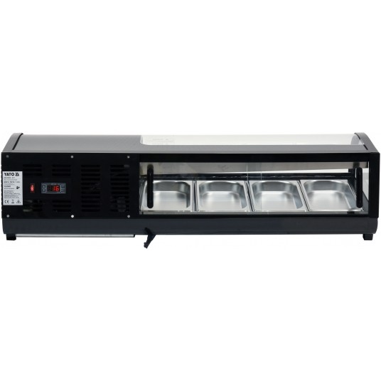 WITRYNA CHŁODNIC. 4x1/3 GN 117,7x42x29,5 -zdjęcie numer 4